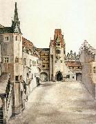 Albrecht Durer Courtyard of the Former Castle in Innsbruck without Clouds France oil painting artist
